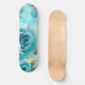 Skateboard Un Shabby Bleu Chic Ephemera Design Series 7 (Recto)