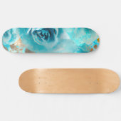 Skateboard Un Shabby Bleu Chic Ephemera Design Series 7 (Horz)