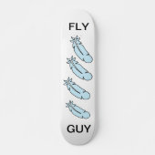 Skateboard Un type de vol (Devant)