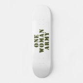 SKATEBOARD UNE ARMÉE FEMME (Recto)