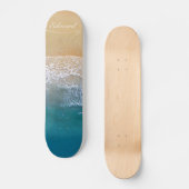 Skateboard Une avec la plage (Recto)