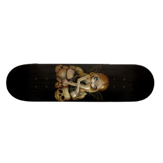 Skateboard Une bougie dans la planche à roulettes féerique