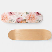 Skateboard Une conception de série florale d'automne 2 (Horz)
