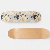 Skateboard Une conception de série florale de mariage 2 (Horz)