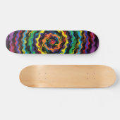 Skateboard Une Détonation Colorée (Horz)
