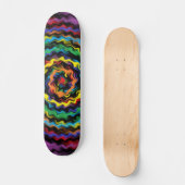 Skateboard Une Détonation Colorée (Recto)