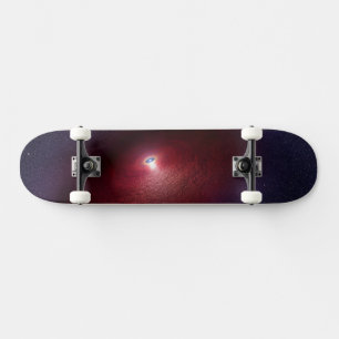 Skateboard Une Étoile De Neutron Avec Un Disque De Poussière