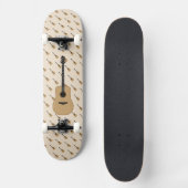 Skateboard Une jolie guitare (Recto)
