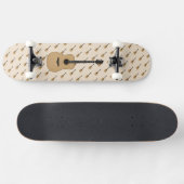 Skateboard Une jolie guitare (Horz)