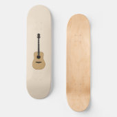 Skateboard Une jolie guitare (Recto)