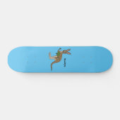 Skateboard Une jolie illustration de kangourou australien (Horz)