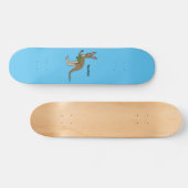 Skateboard Une jolie illustration de kangourou australien (Horz)