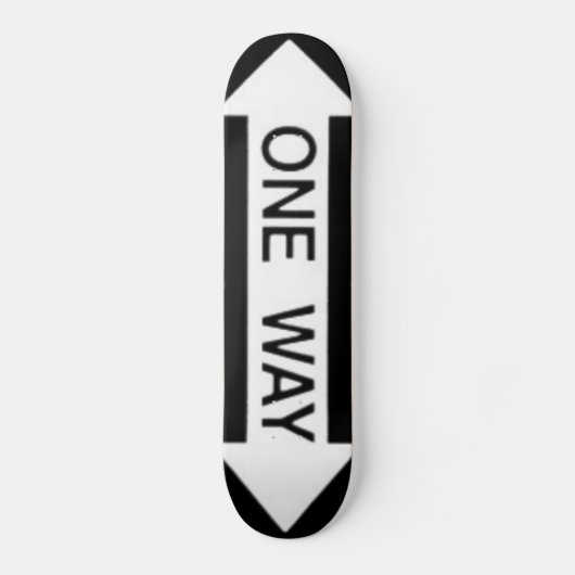 Skateboard Une manière (Recto)