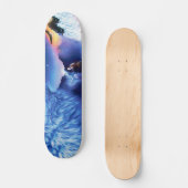 Skateboard Une meute de loups une nuit noire (Recto)