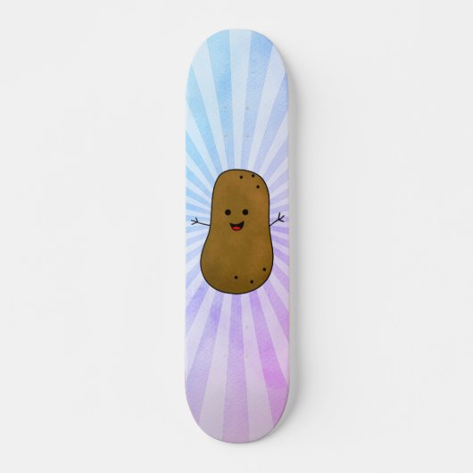 Skateboard Une pomme de terre géniale (Devant)