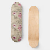 Skateboard Une série de conception éphémère française 20 (Recto)