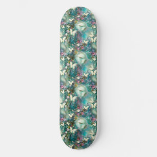 Skateboard Une série de papillons mystiques Design 3