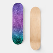 Skateboard Unicorn Girls Glitter #10 #shiny (Recto)