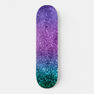 Skateboard Unicorn Girls Glitter #10 #shiny