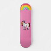 SKATEBOARD UNICORN PLANCHER PINK SKATEBOARDS POUR FILLES (Devant)