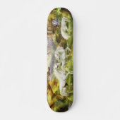 Skateboard Unicornes Blanches Imaginaire En Champ (Devant)