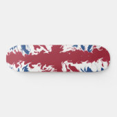 Skateboard Union Jack Liquid Art (Horz)