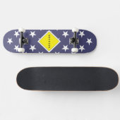 Skateboard Union Jack réussit (Horz)