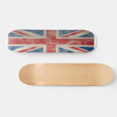 Skateboard Union Jack vintage (Horz)