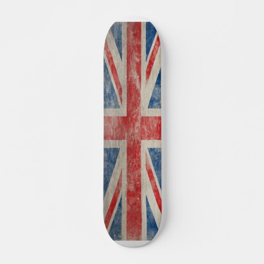 Skateboard Union Jack vintage (Devant)