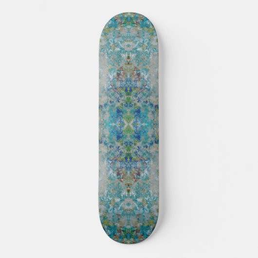 Skateboard Unique Moderne Un Design D'Art Abstrait (Recto)
