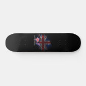 Skateboard United Kingdom Flag (Horz)