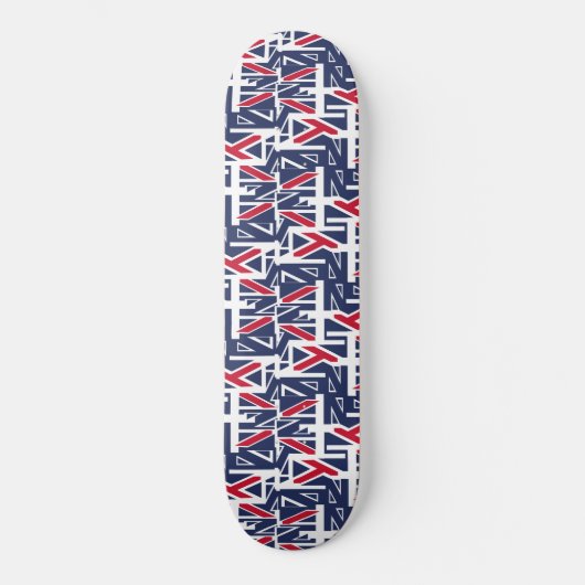 Skateboard United Kingdom UK flag BY MASANSER PIXELAT (Recto)