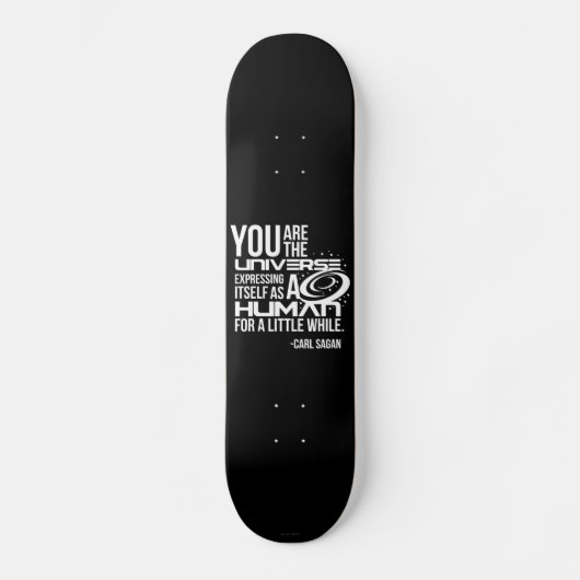 Skateboard Univers humain (Recto)