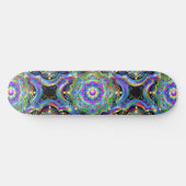 Skateboard Univers Mandala Couleurs Psychédéliques (Horz)