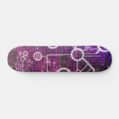 Skateboard Univers numérique (Horz)