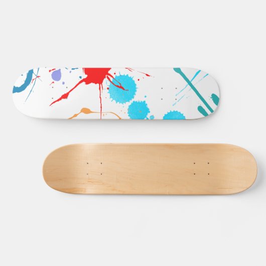 Skateboard uno splats (Horz)