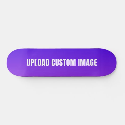 Skateboard Upload Custom Image - Add Your Own To Print On A (Horz)