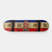 Skateboard Urban Croatia Grunge Custom Pro Park Board (Horz)