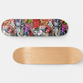 Skateboard Urban dynamic street art Graffiti art pattern (Horz)