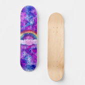 Skateboard Urban Jungle Rainbow Cruiser Custom Pro Long Board (Recto)