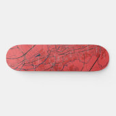 SKATEBOARD URBAN RED NAVY OXFORD UNIVERSITY UK PASSERELLE (Horz)