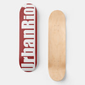 Skateboard UrbanRiot JP1 Red Deck (Recto)