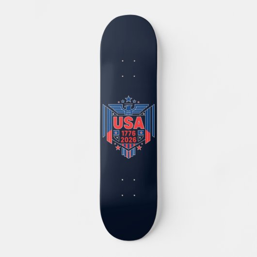 SKATEBOARD USA 1776-2026 (Recto)