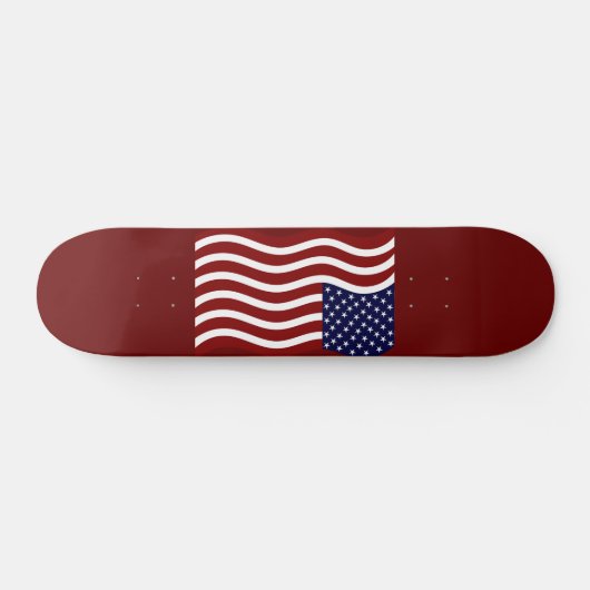 SKATEBOARD USA FLAG (Horz)