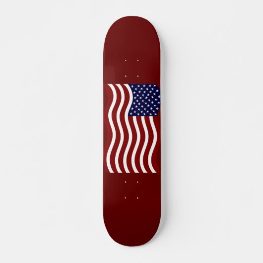 SKATEBOARD USA FLAG (Devant)