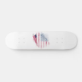 Skateboard USA flag (Horz)