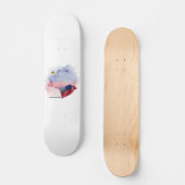 Skateboard USA flag (Recto)