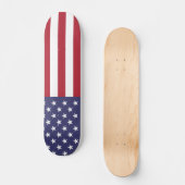 Skateboard USA flag, flag of USA (Recto)