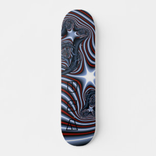 Skateboard USA Stars and Stripes