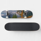 Skateboard USA, Wyoming, Grand Teton NP. Sunrise accueille un (Horz)